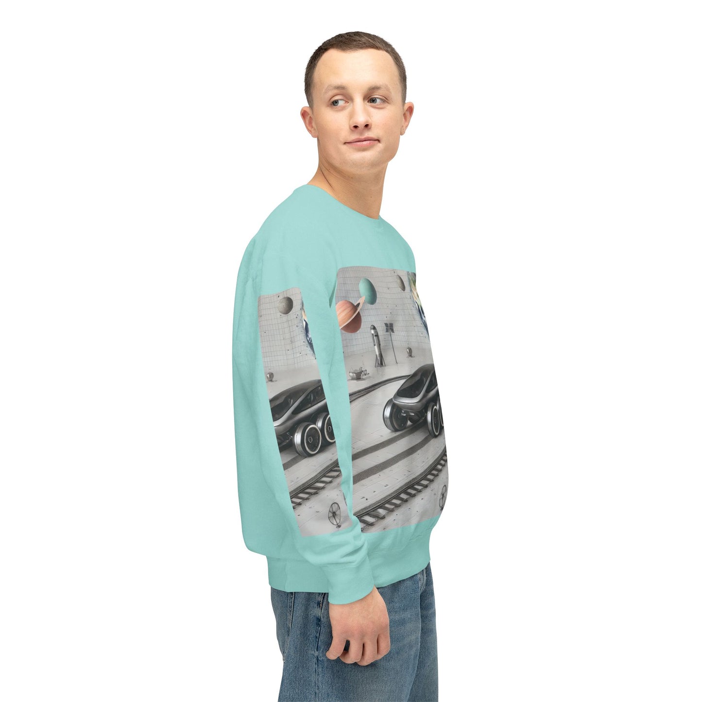 Unisex Lightweight Crewneck Sweatshirt