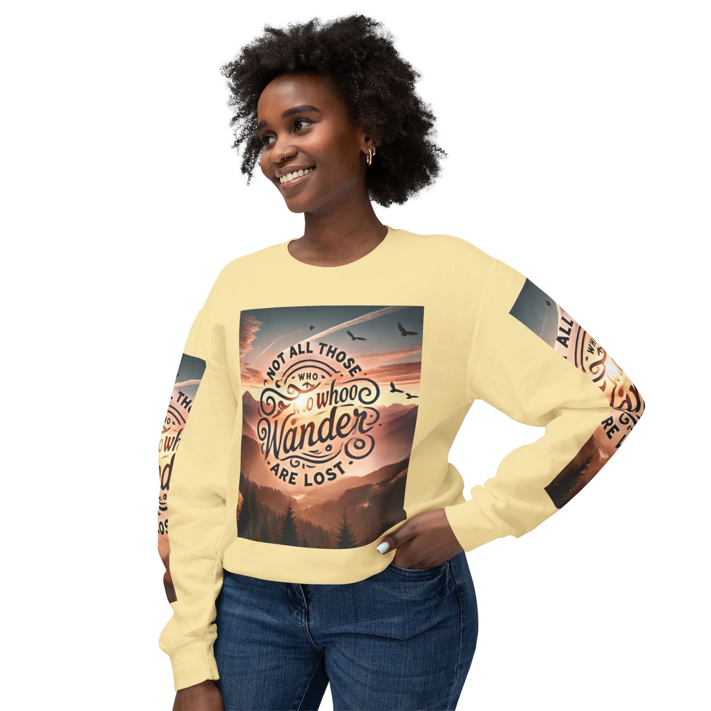 Unisex Lightweight Crewneck Sweatshirt