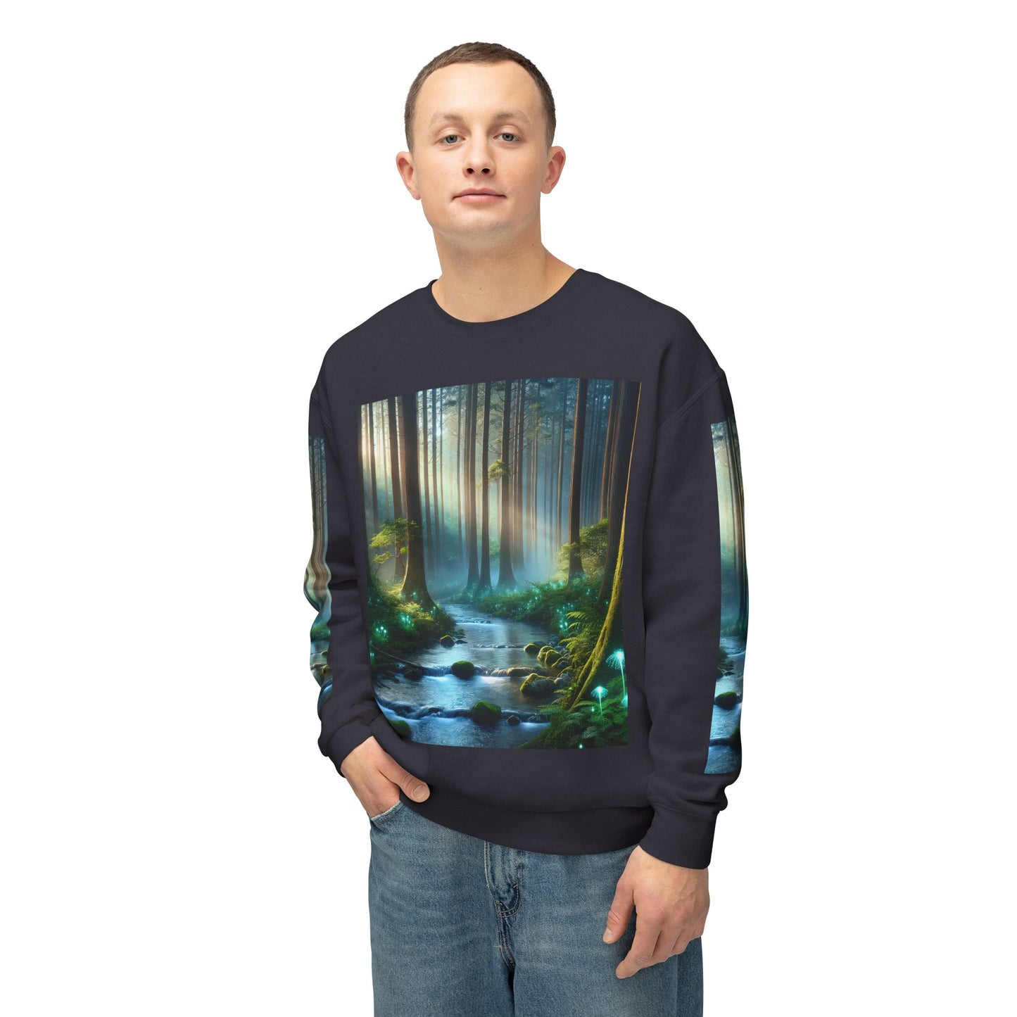 Unisex Lightweight Crewneck Sweatshirt