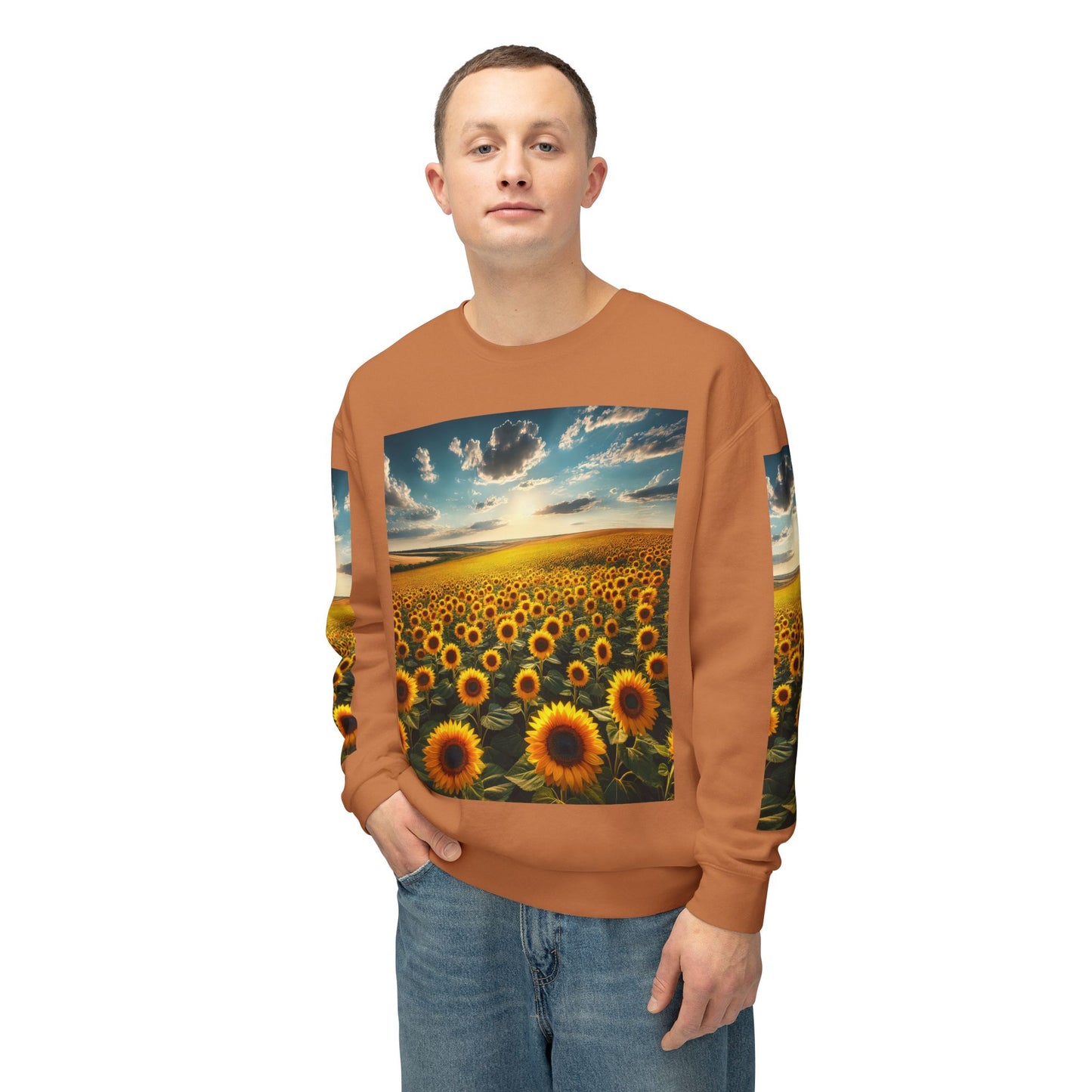 Unisex Lightweight Crewneck Sweatshirt