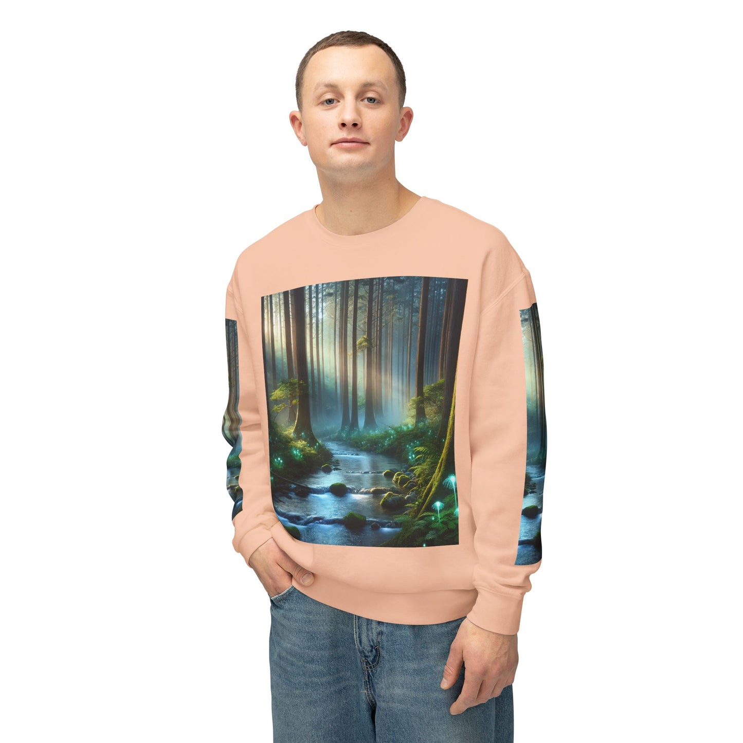 Unisex Lightweight Crewneck Sweatshirt