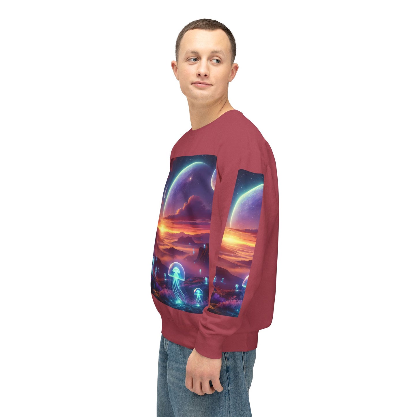 Unisex Lightweight Crewneck Sweatshirt