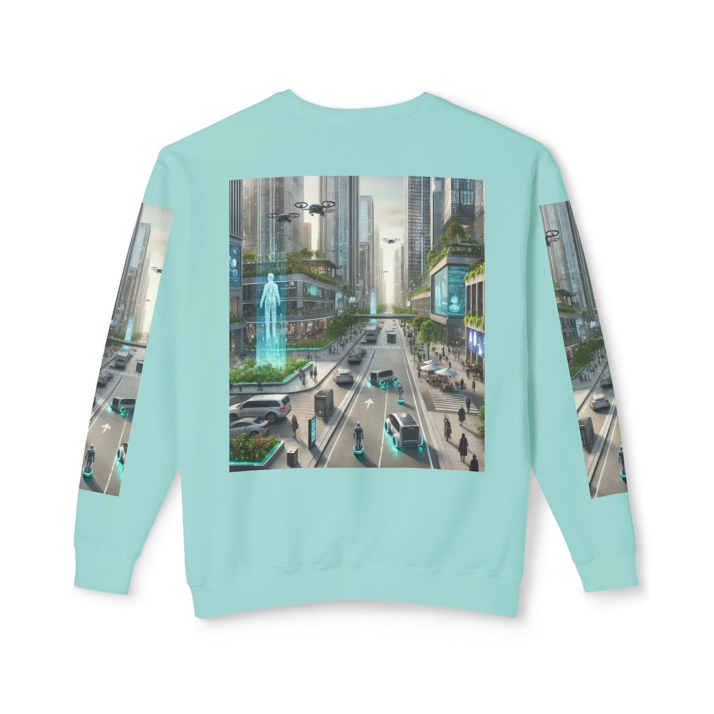 Unisex Lightweight Crewneck Sweatshirt