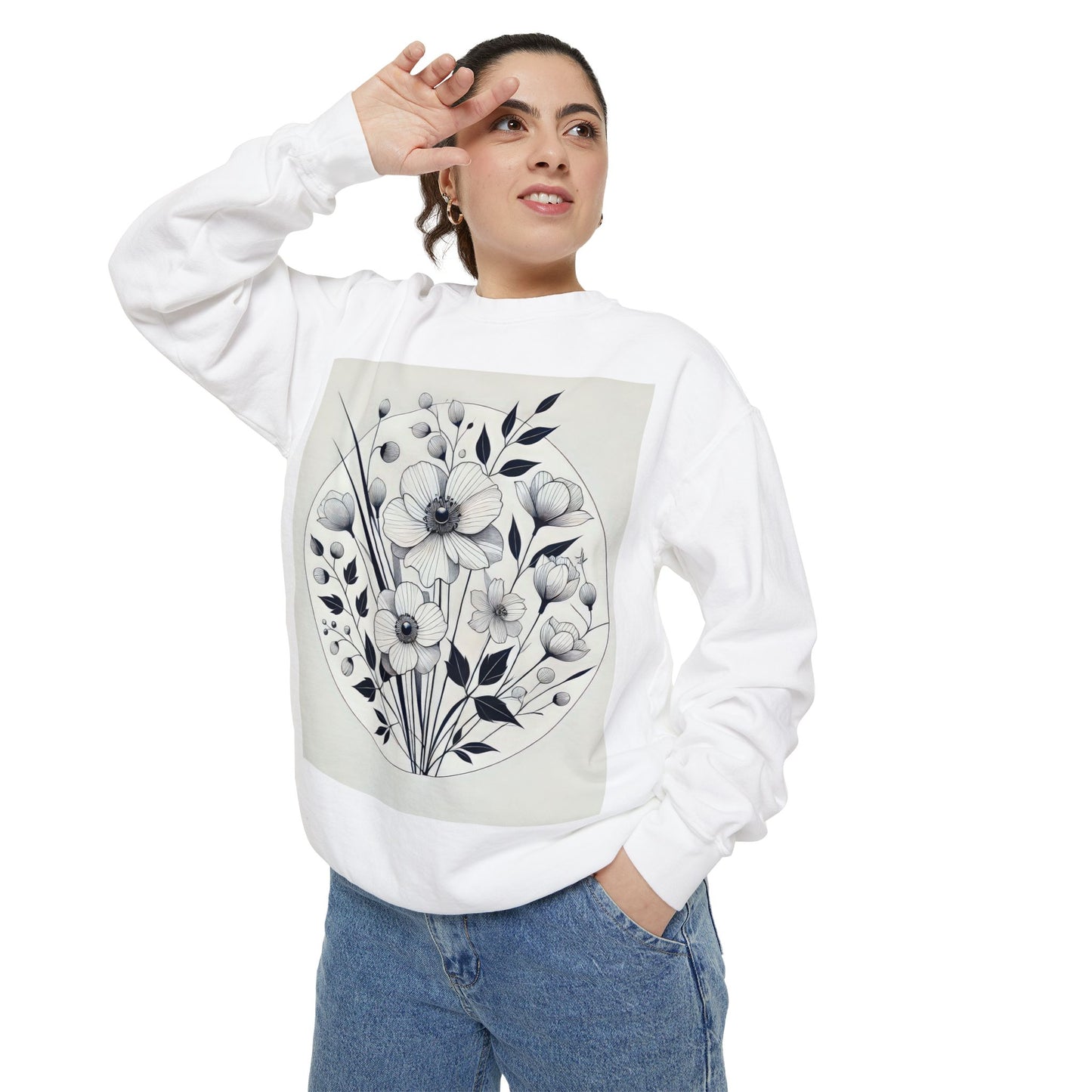 Unisex Garment-Dyed Sweatshirt