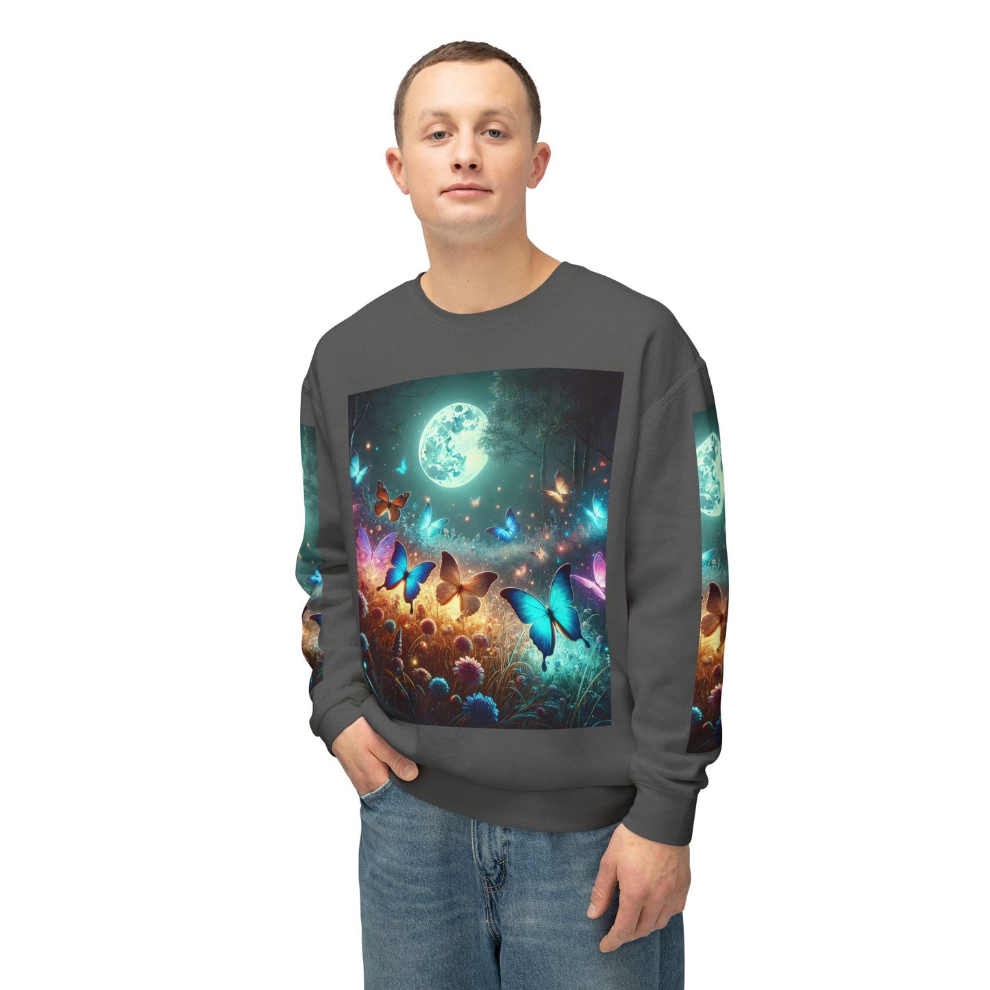 Unisex Lightweight Crewneck Sweatshirt