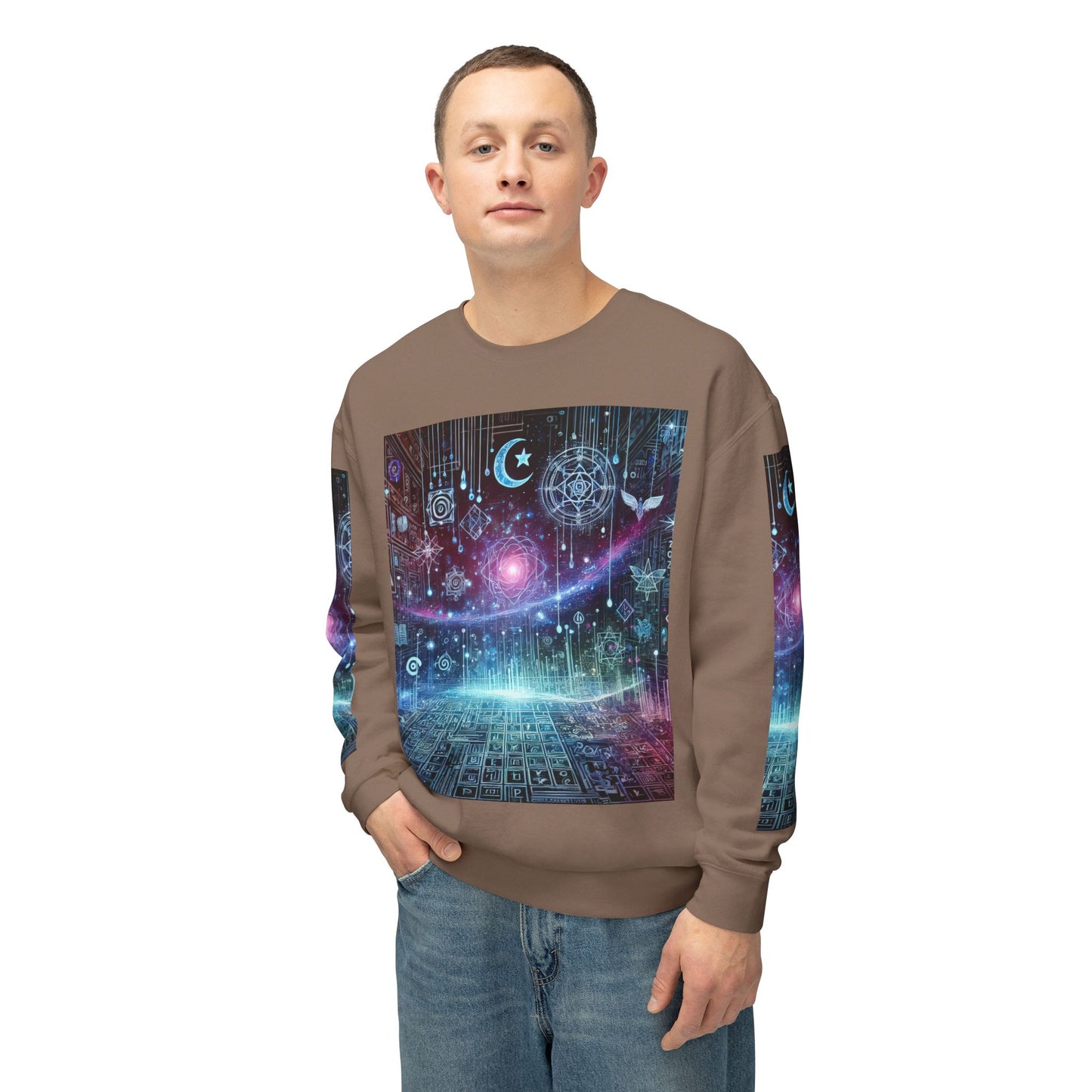 Unisex Lightweight Crewneck Sweatshirt