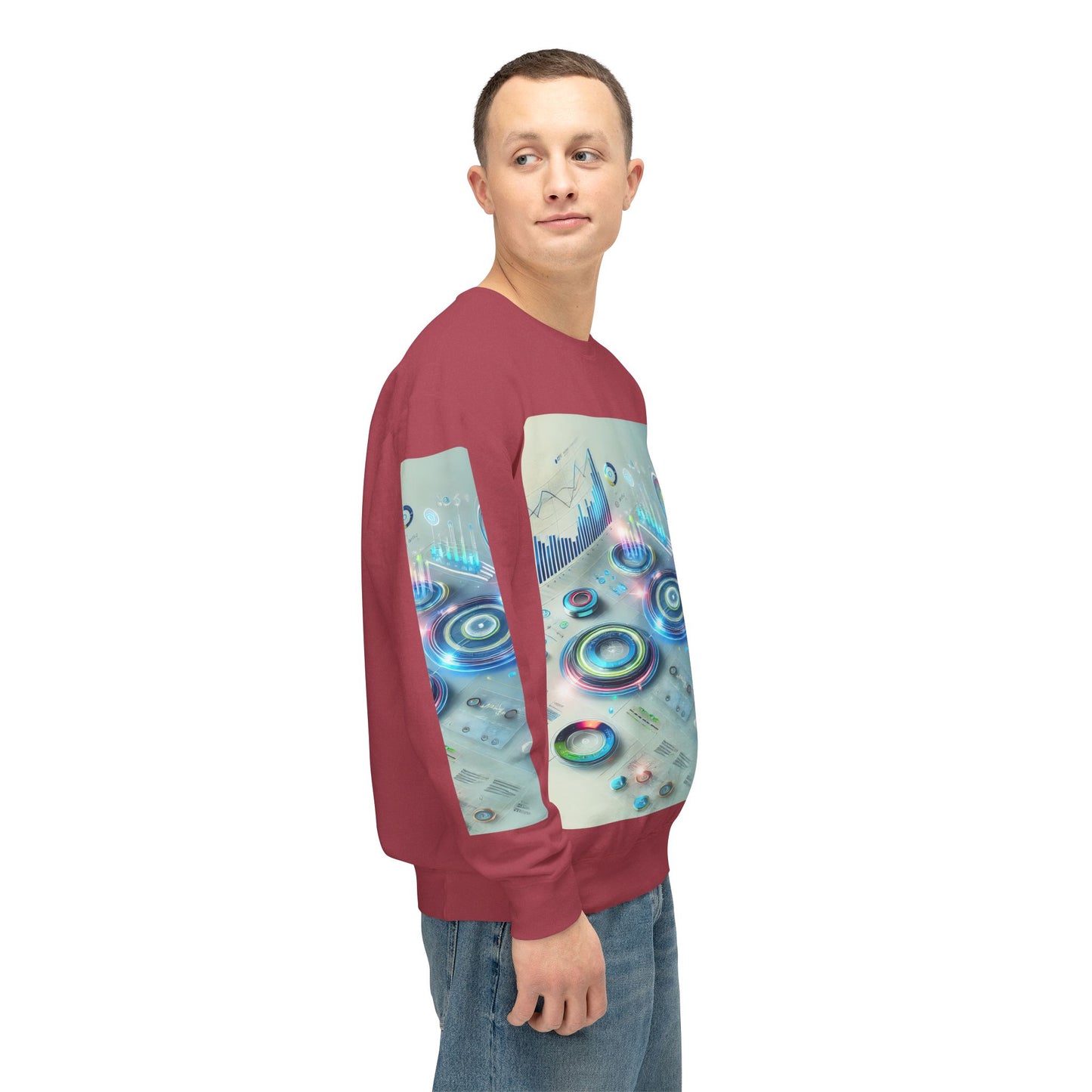 Unisex Lightweight Crewneck Sweatshirt