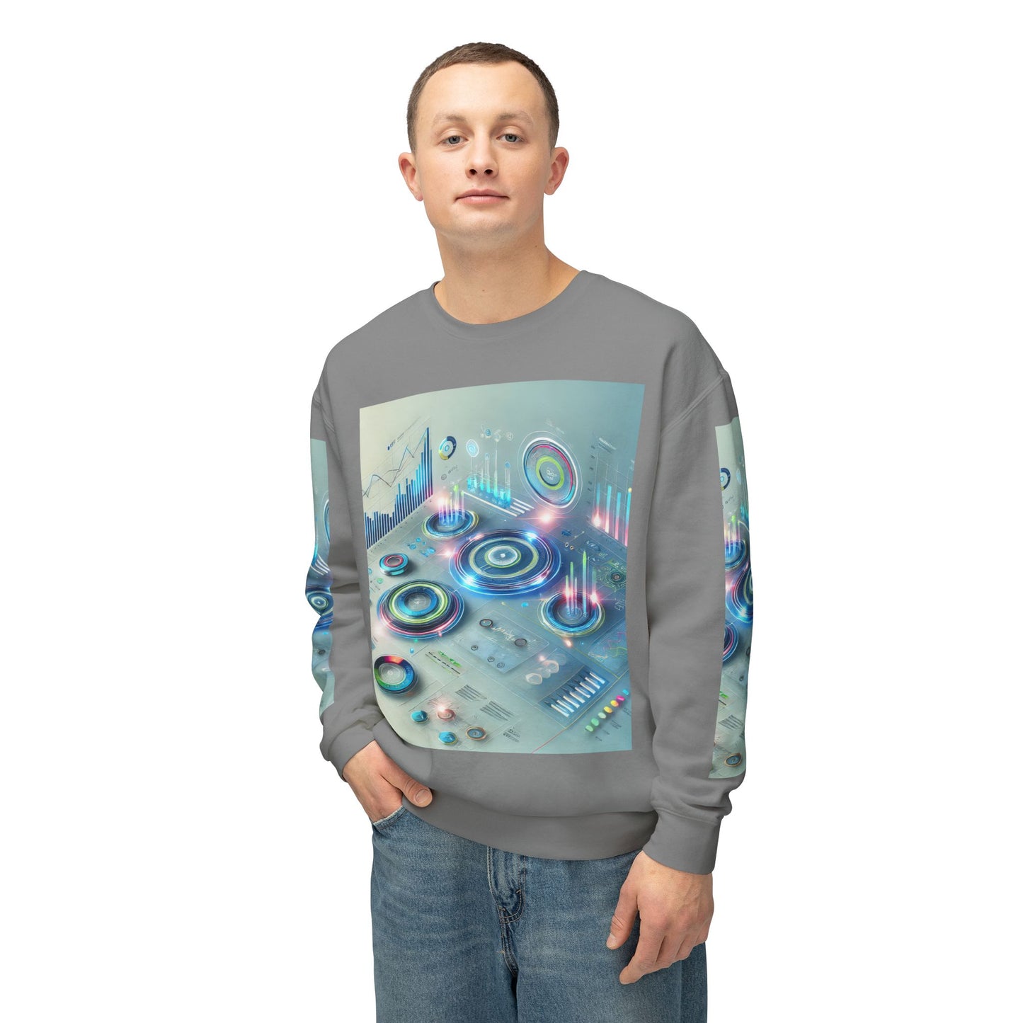 Unisex Lightweight Crewneck Sweatshirt