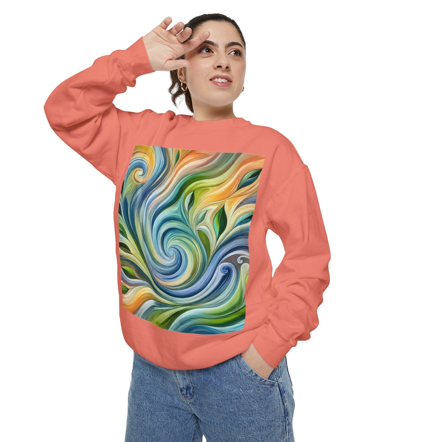 Unisex Garment-Dyed Sweatshirt