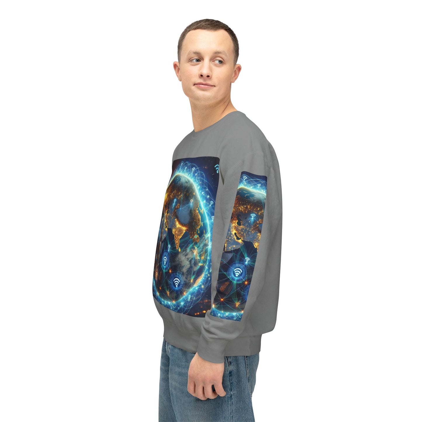 Unisex Lightweight Crewneck Sweatshirt