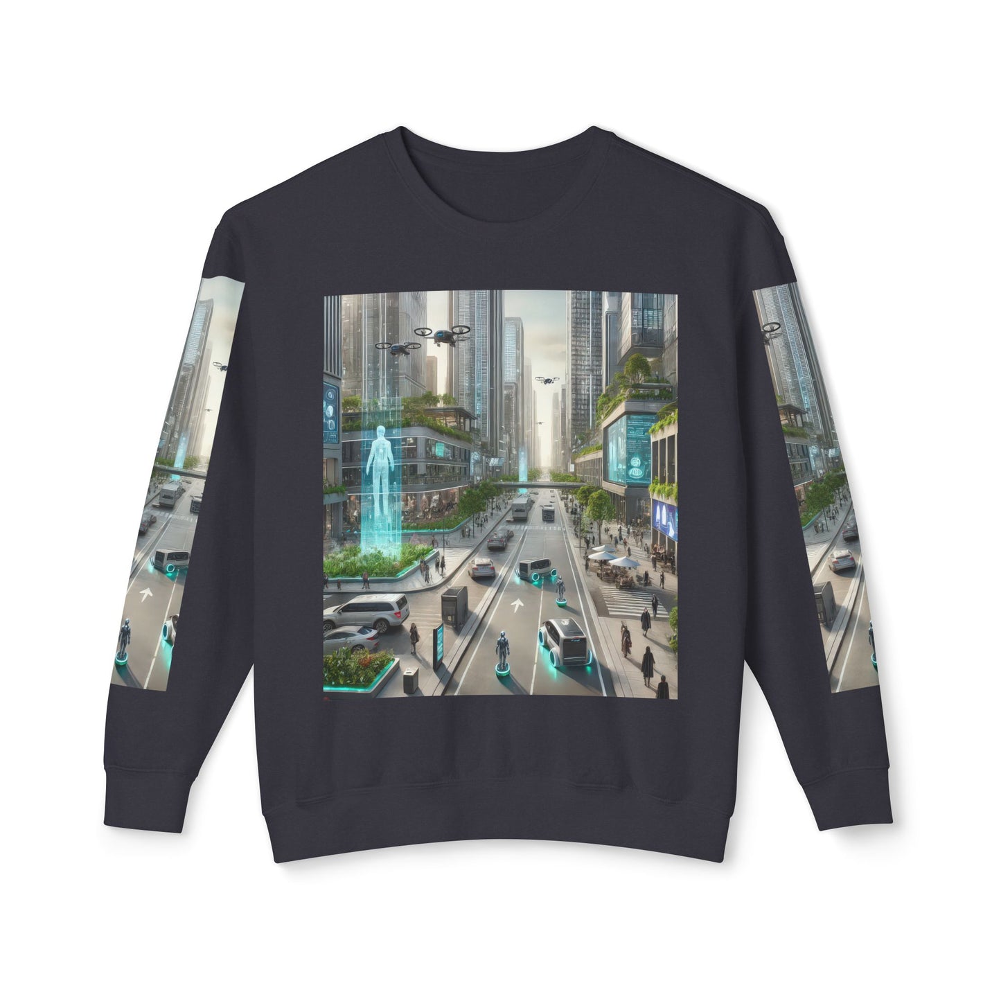 Unisex Lightweight Crewneck Sweatshirt