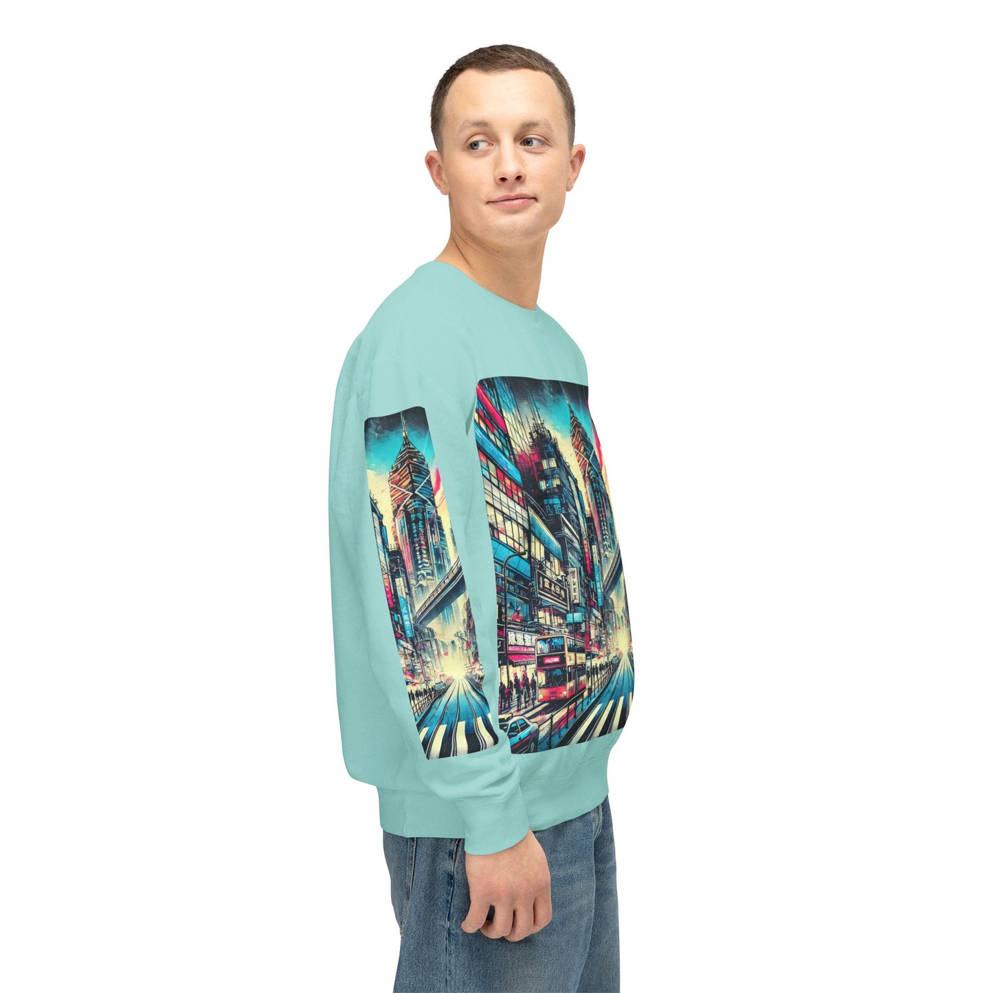 Unisex Lightweight Crewneck Sweatshirt