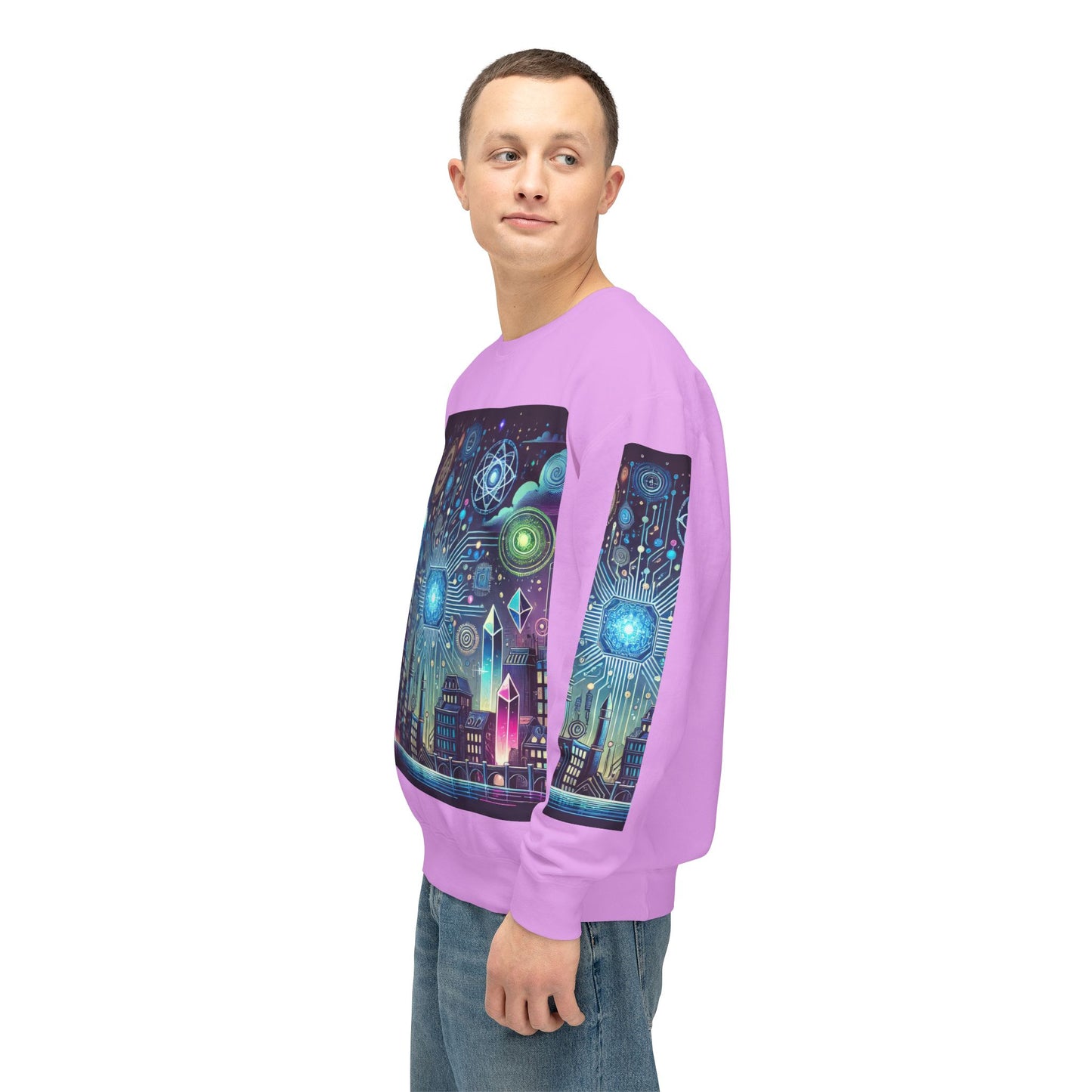 Unisex Lightweight Crewneck Sweatshirt