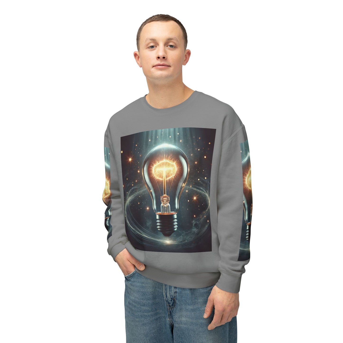 Unisex Lightweight Crewneck Sweatshirt