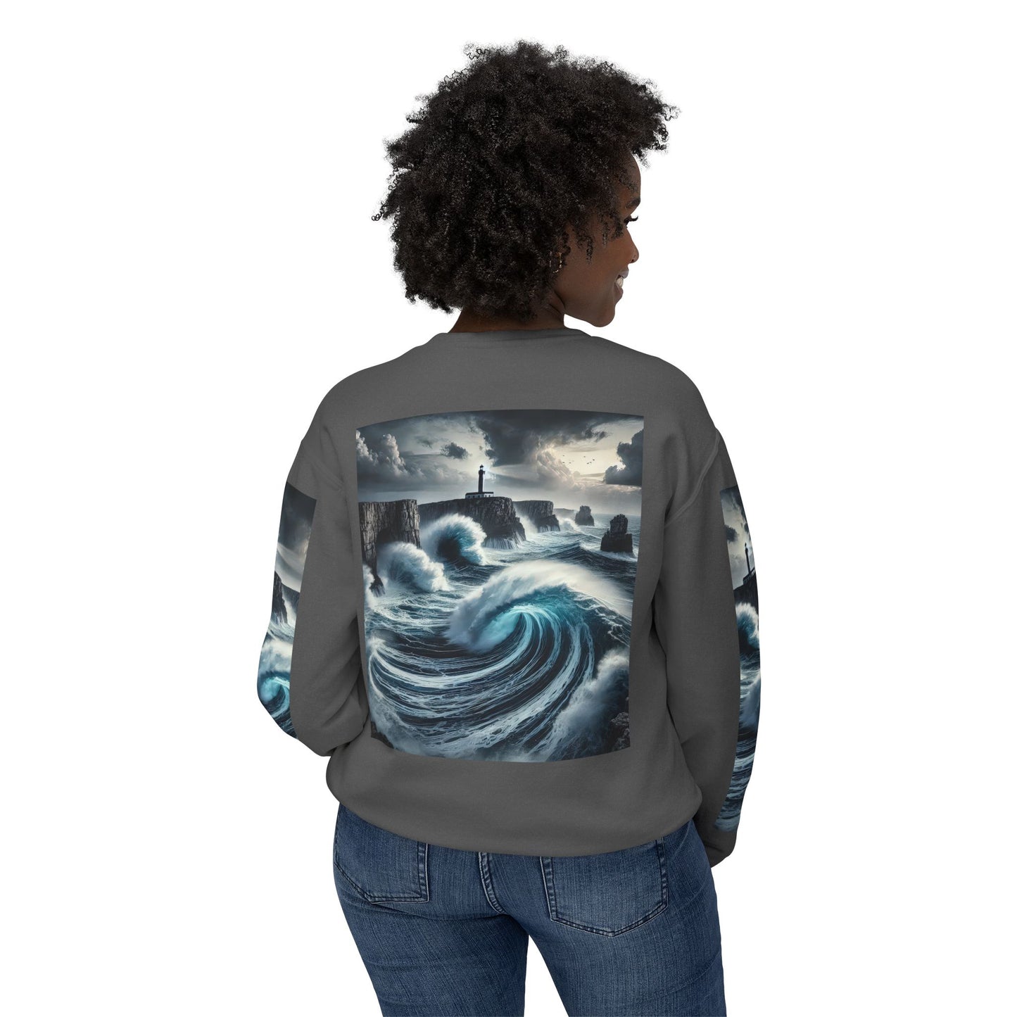 Unisex Lightweight Crewneck Sweatshirt