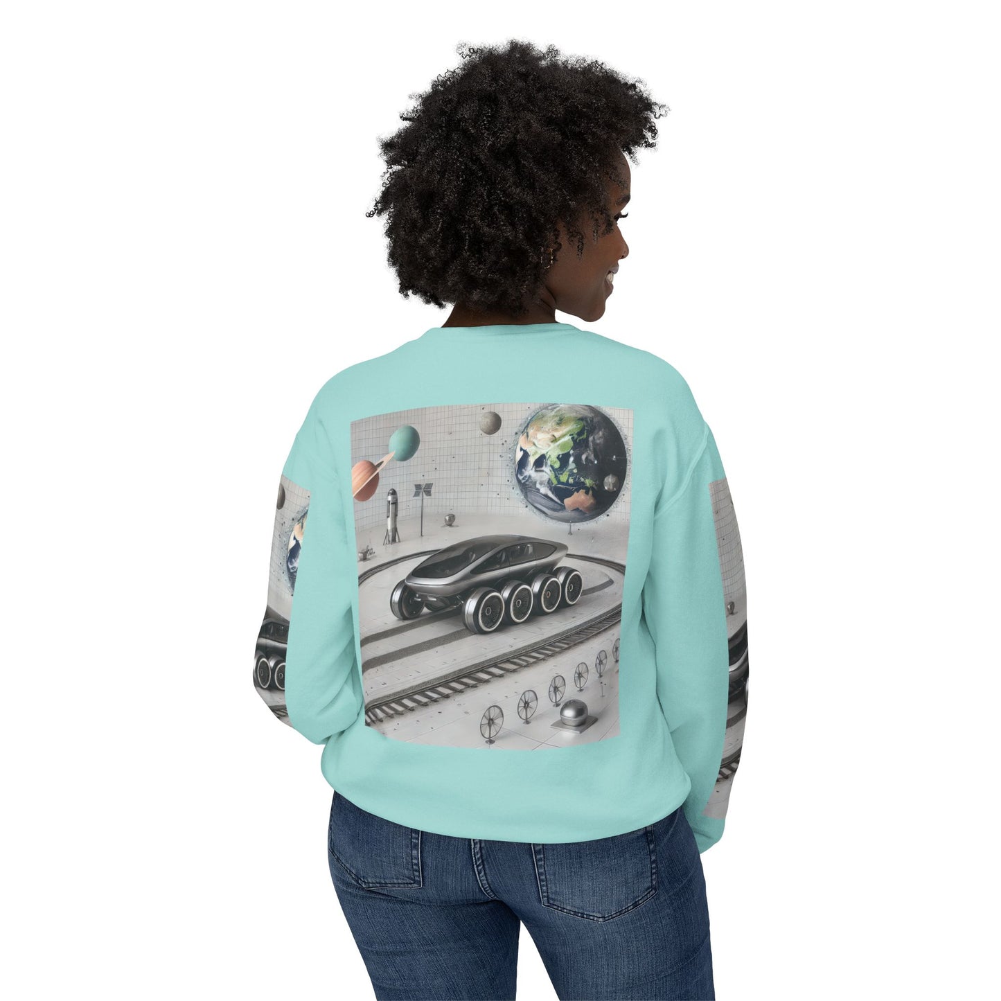 Unisex Lightweight Crewneck Sweatshirt