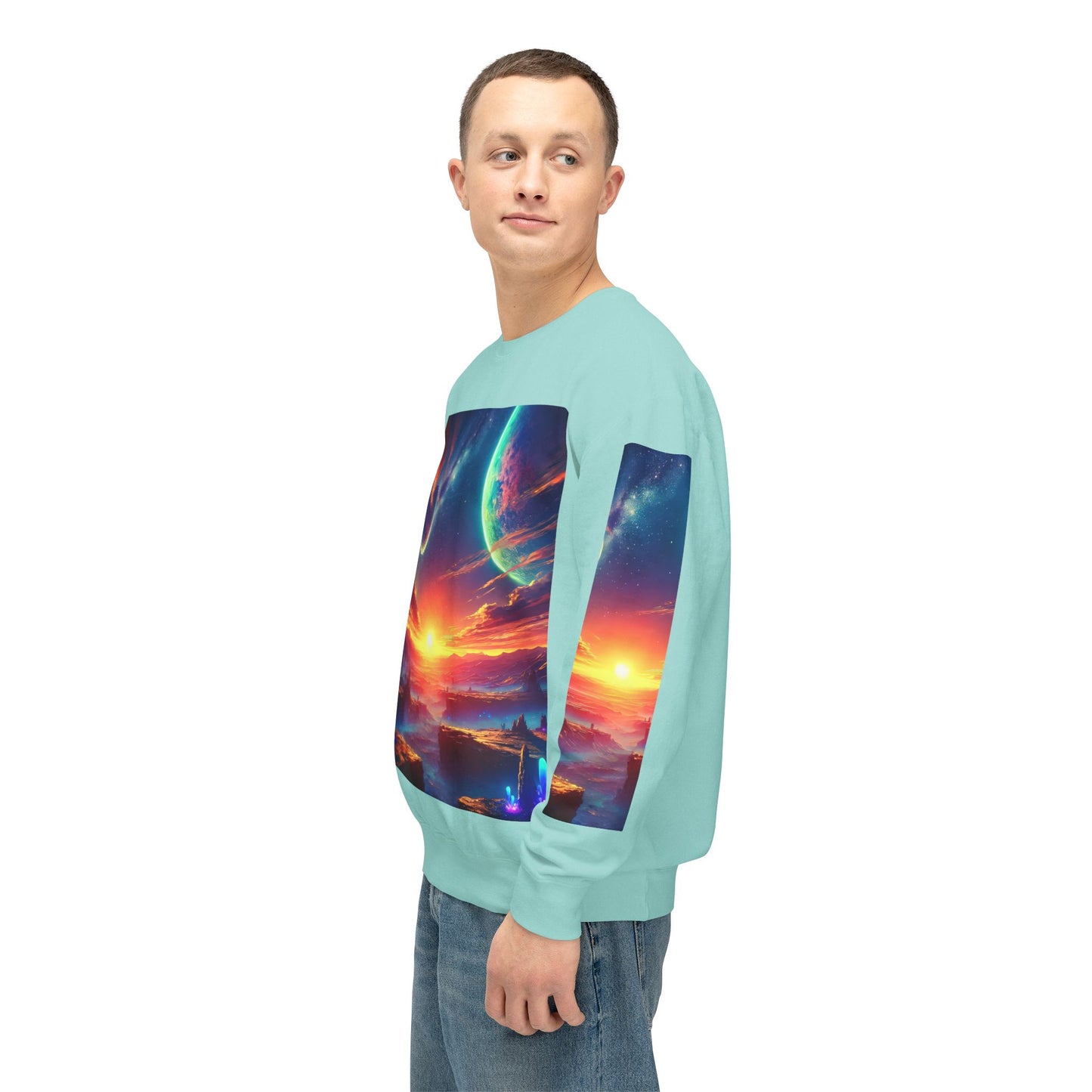 Unisex Lightweight Crewneck Sweatshirt