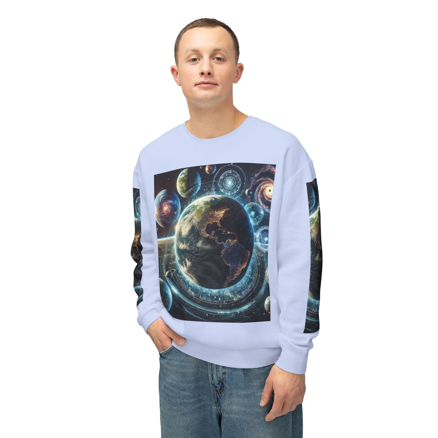 Unisex Lightweight Crewneck Sweatshirt