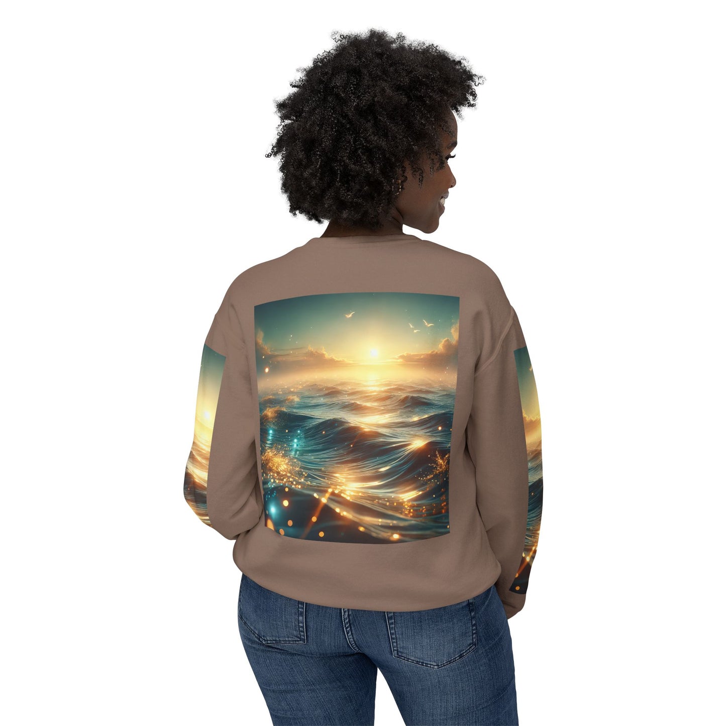 Unisex Lightweight Crewneck Sweatshirt