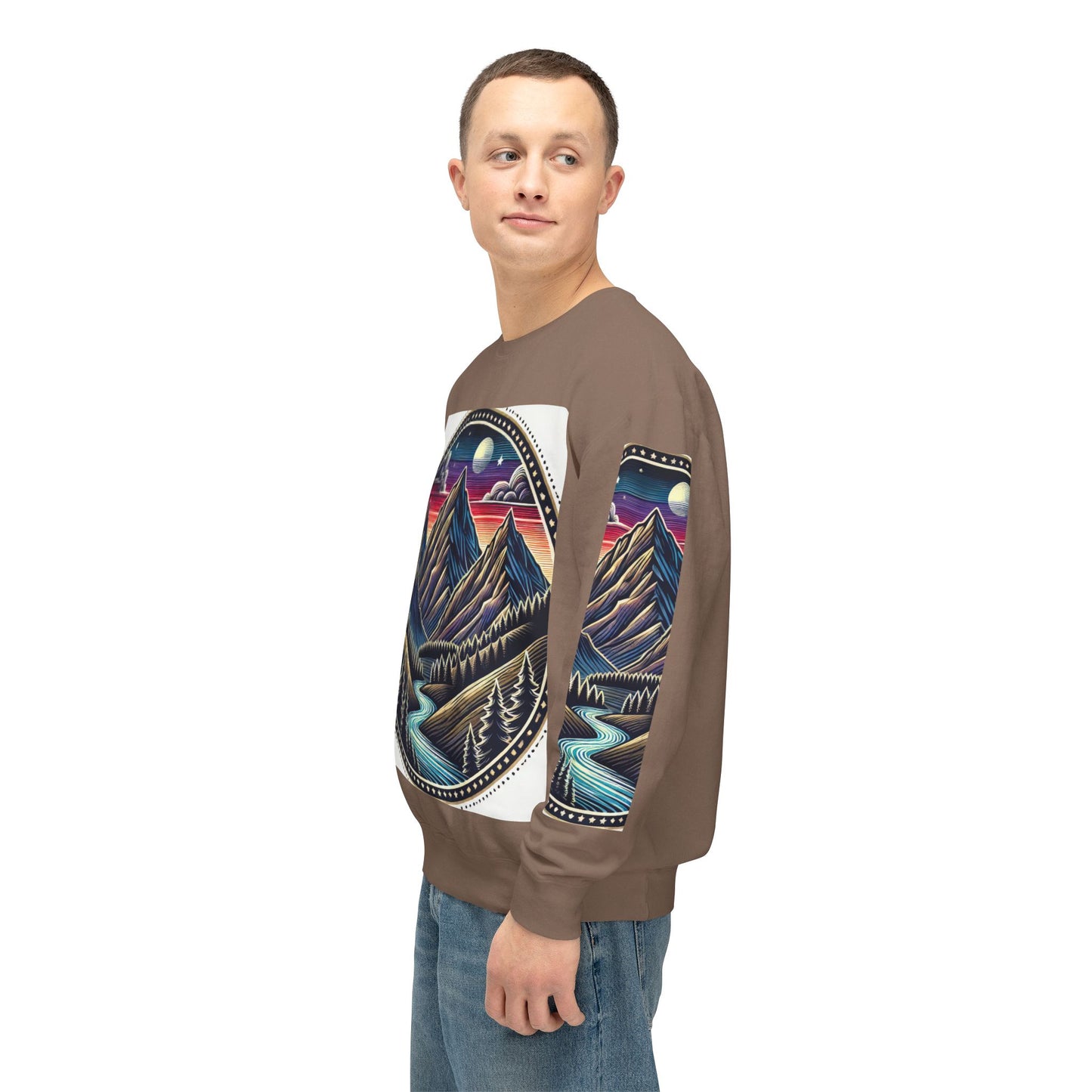 Unisex Lightweight Crewneck Sweatshirt