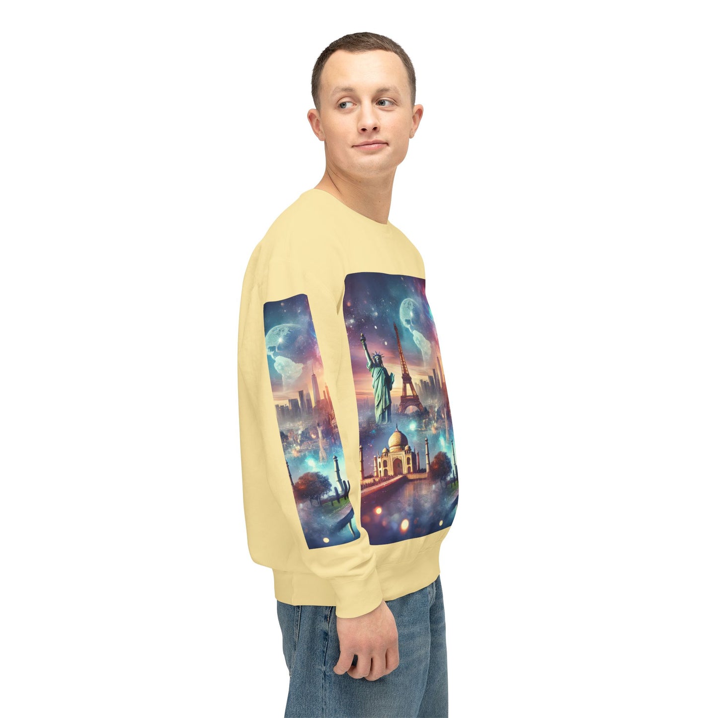 Unisex Lightweight Crewneck Sweatshirt