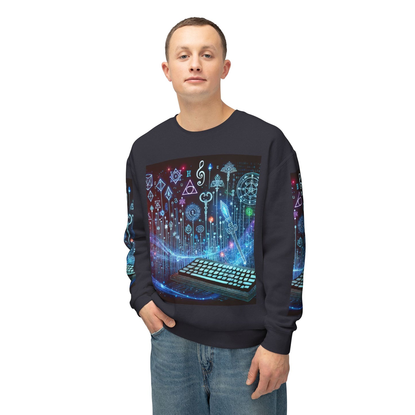 Unisex Lightweight Crewneck Sweatshirt