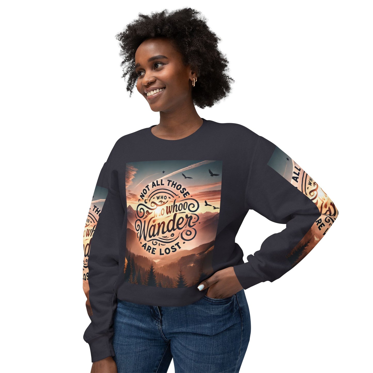 Unisex Lightweight Crewneck Sweatshirt