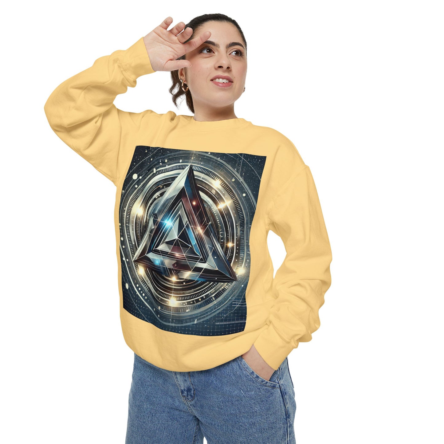 Unisex Garment-Dyed Sweatshirt