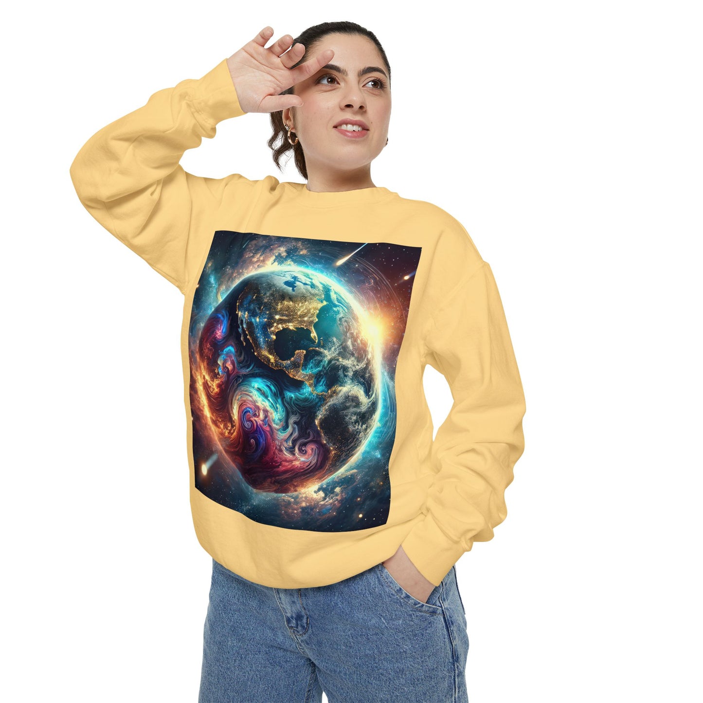 Unisex Garment-Dyed Sweatshirt