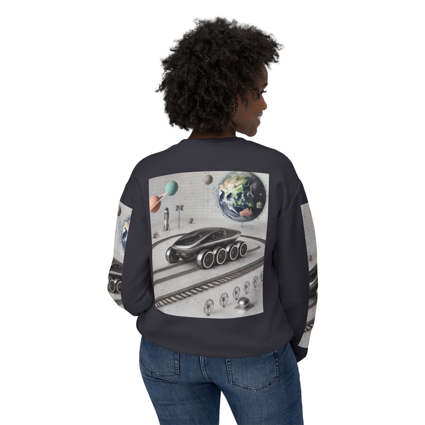 Unisex Lightweight Crewneck Sweatshirt