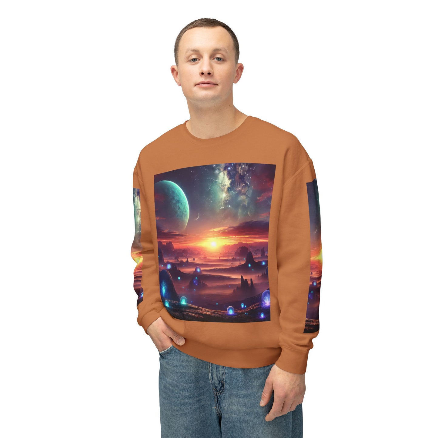 Unisex Lightweight Crewneck Sweatshirt