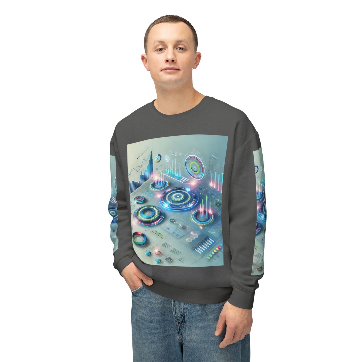 Unisex Lightweight Crewneck Sweatshirt