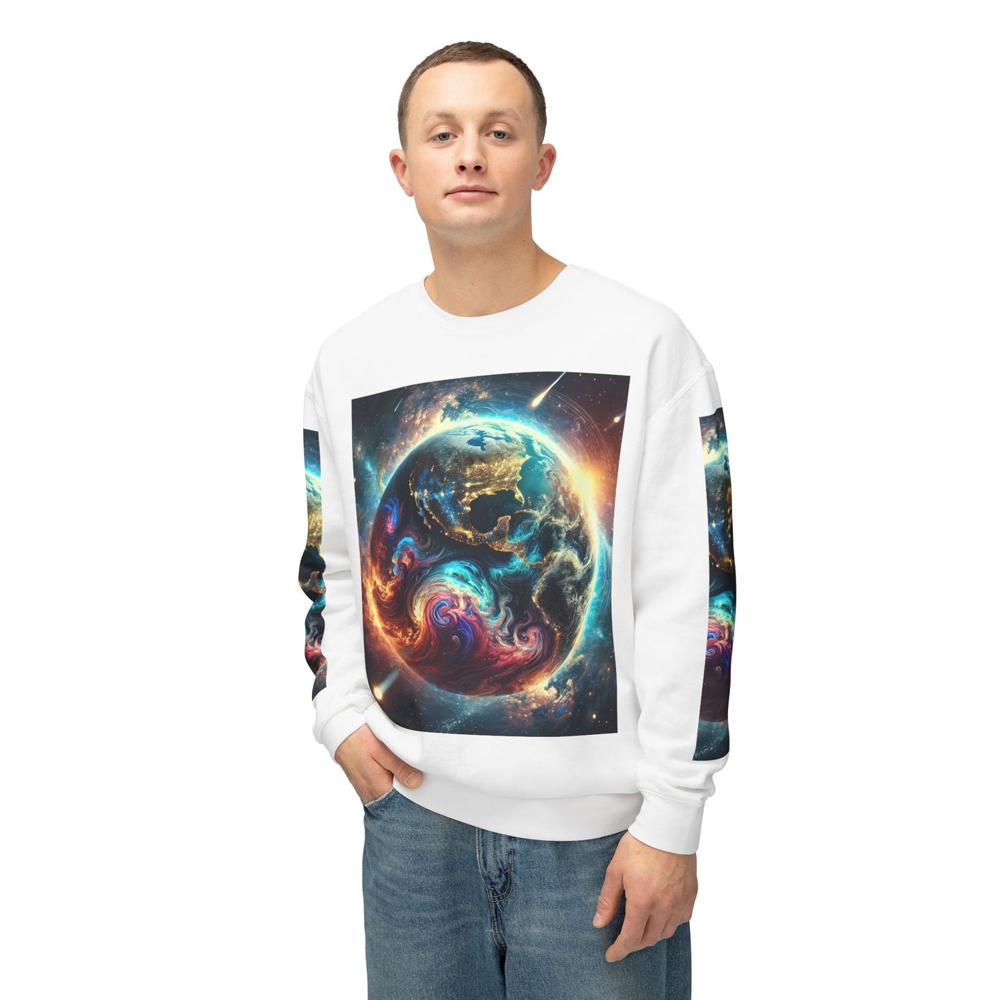 Unisex Lightweight Crewneck Sweatshirt