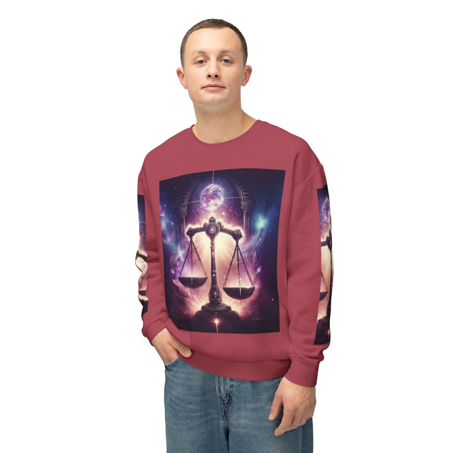 Unisex Lightweight Crewneck Sweatshirt