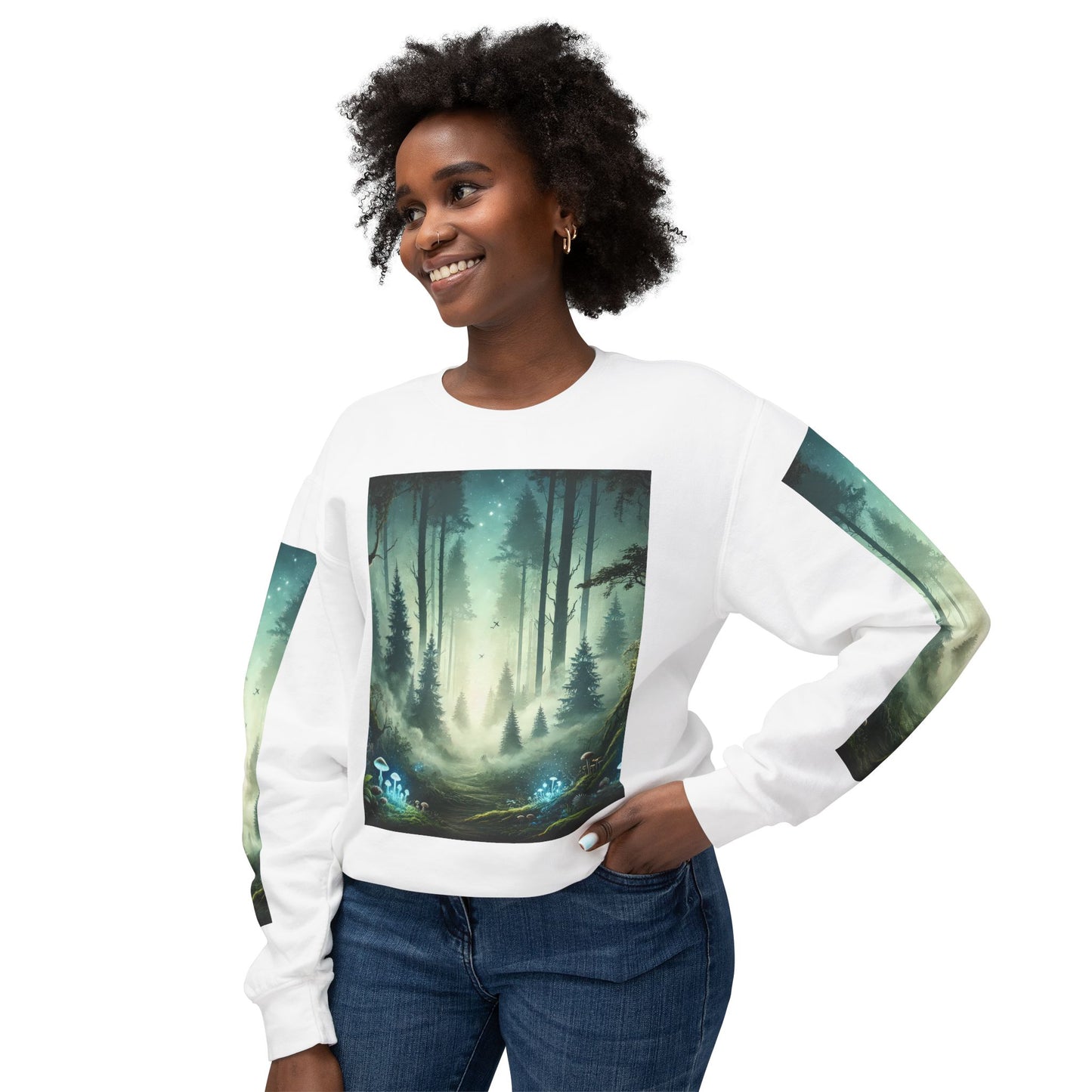 Unisex Lightweight Crewneck Sweatshirt