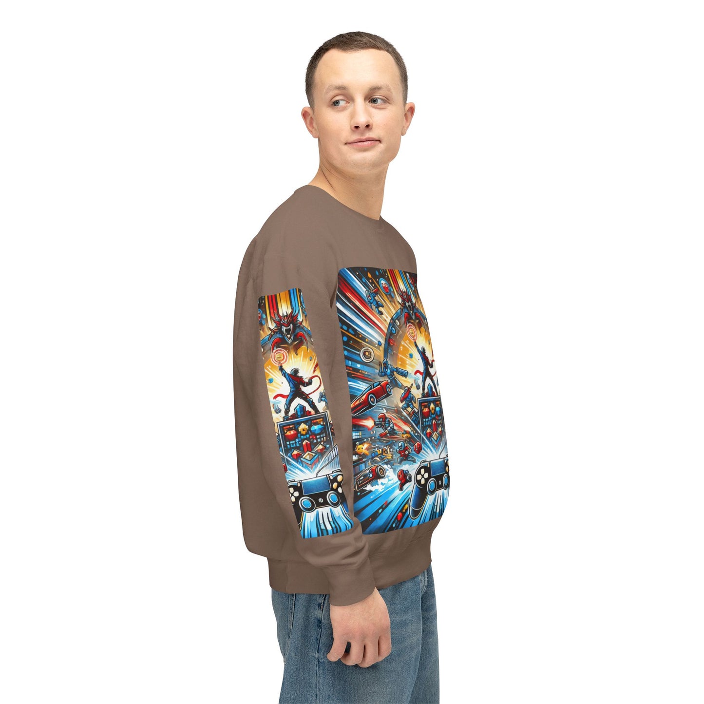 Unisex Lightweight Crewneck Sweatshirt