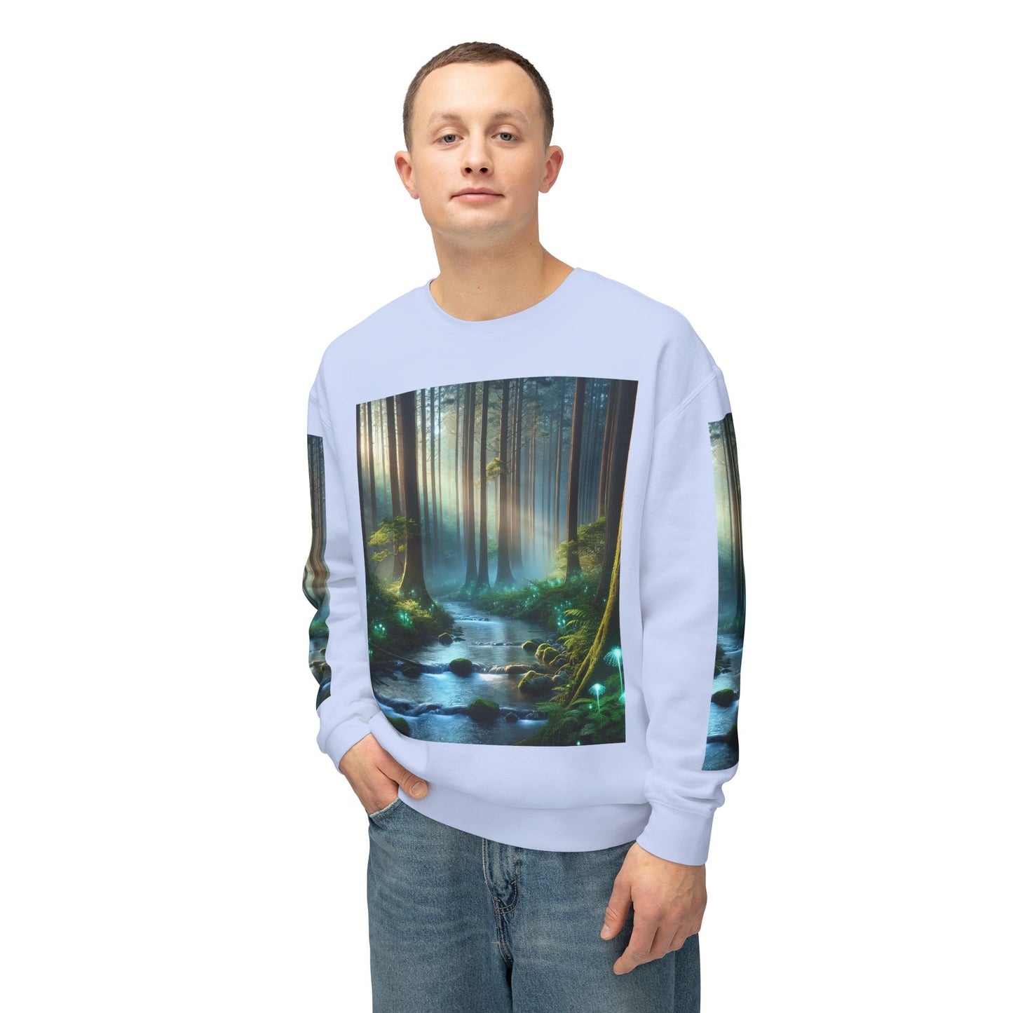 Unisex Lightweight Crewneck Sweatshirt