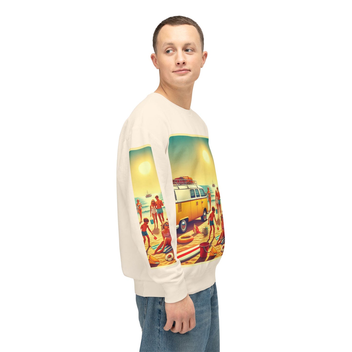 Unisex Lightweight Crewneck Sweatshirt