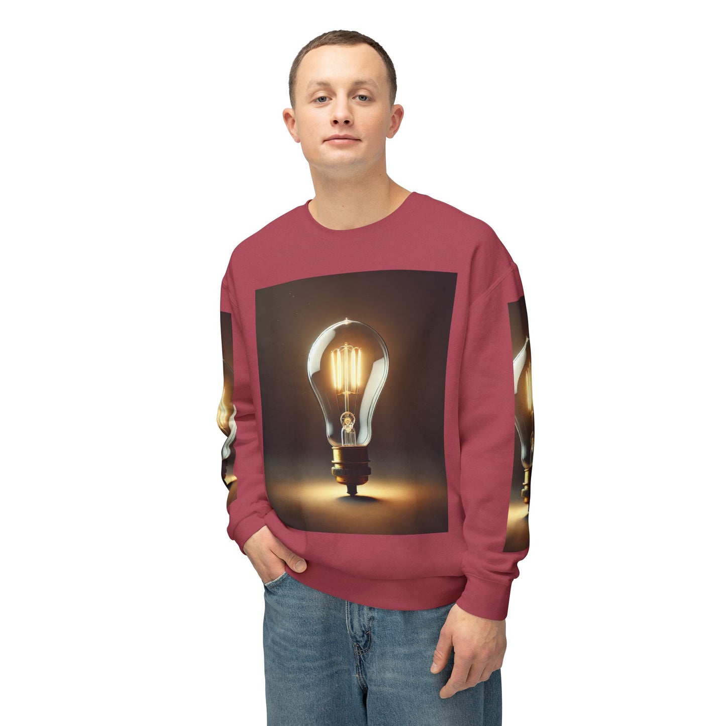 Unisex Lightweight Crewneck Sweatshirt