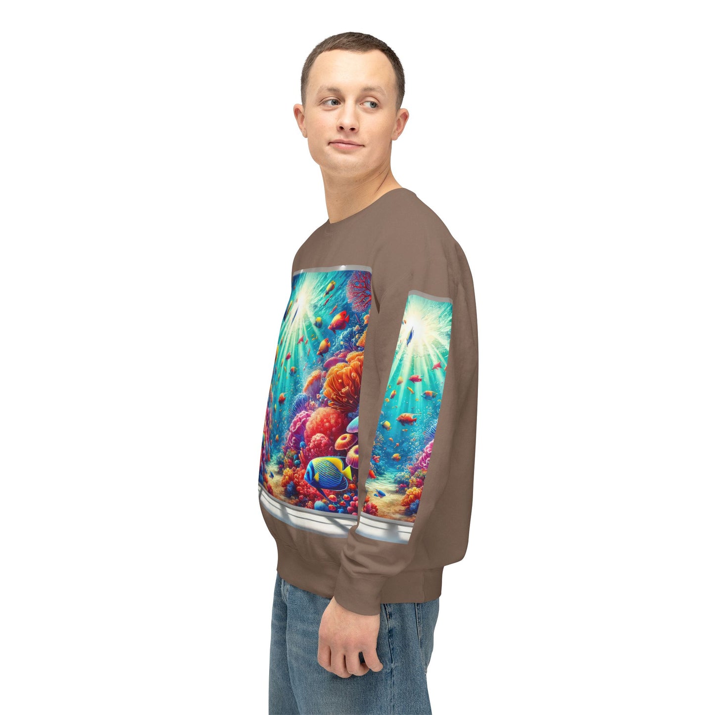 Unisex Lightweight Crewneck Sweatshirt