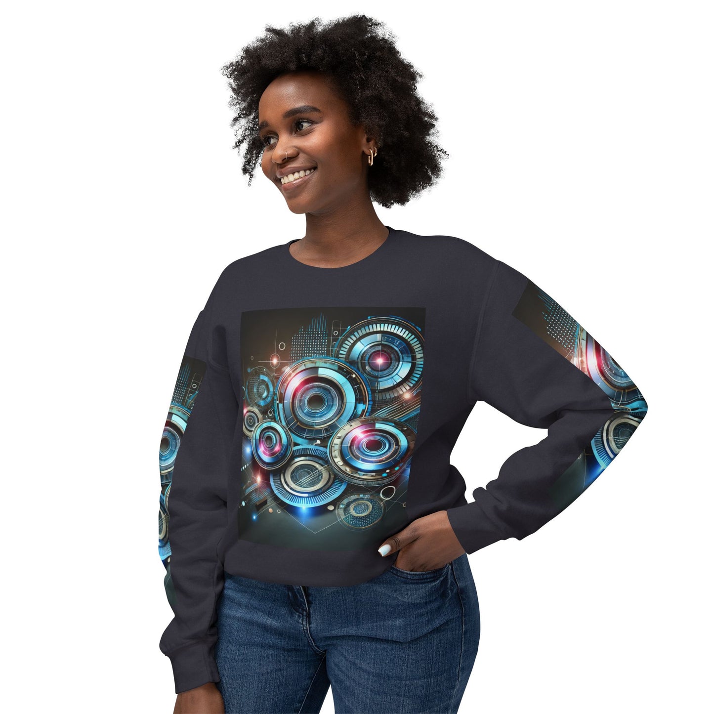 Unisex Lightweight Crewneck Sweatshirt