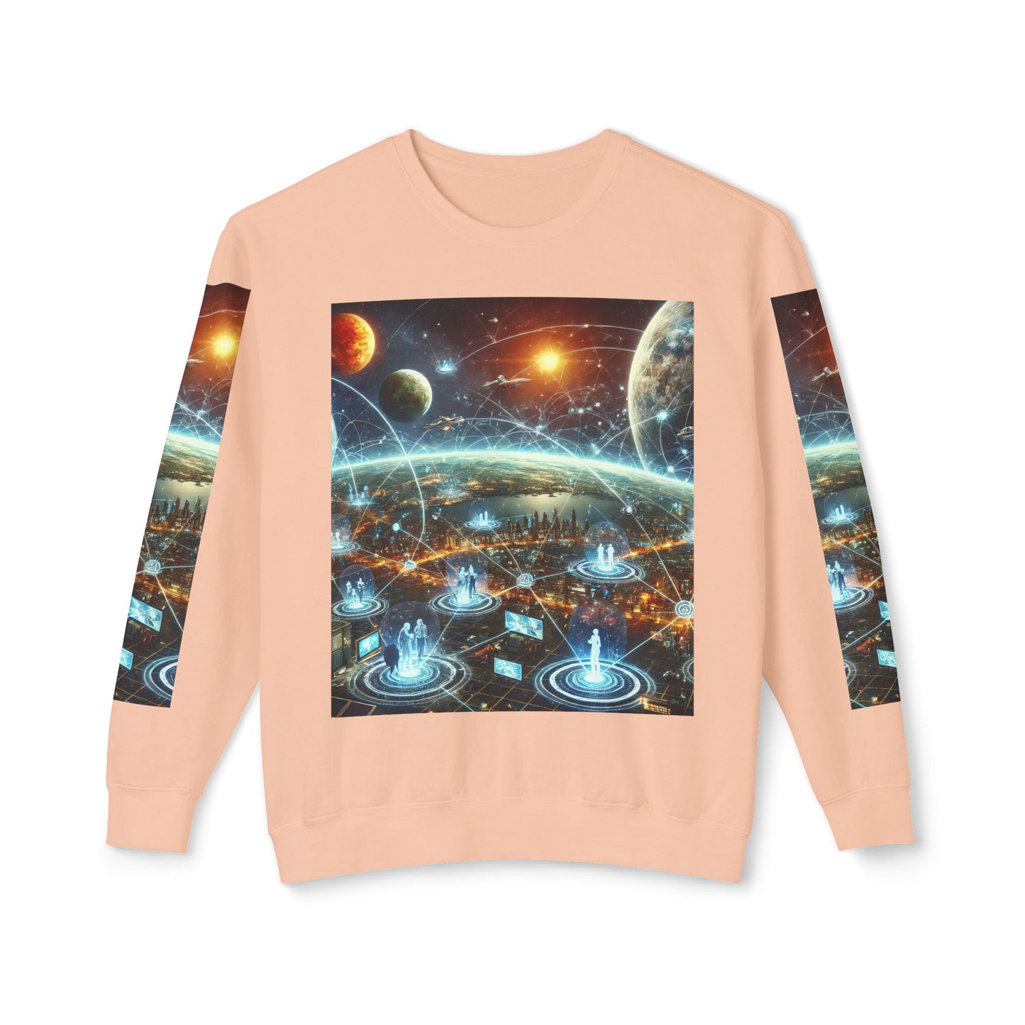 Unisex Lightweight Crewneck Sweatshirt