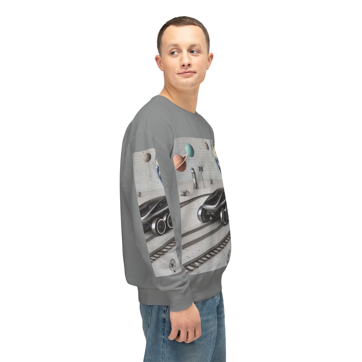 Unisex Lightweight Crewneck Sweatshirt