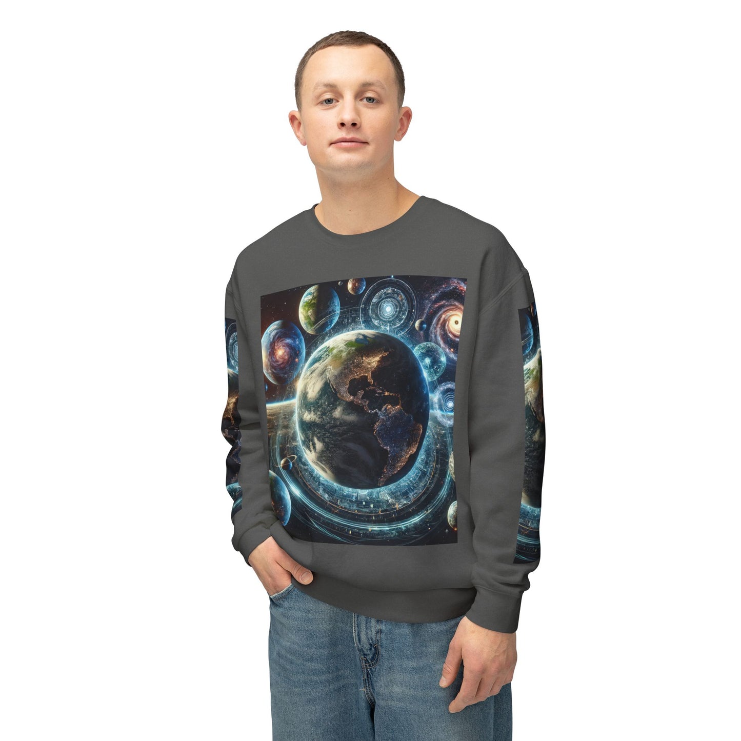 Unisex Lightweight Crewneck Sweatshirt