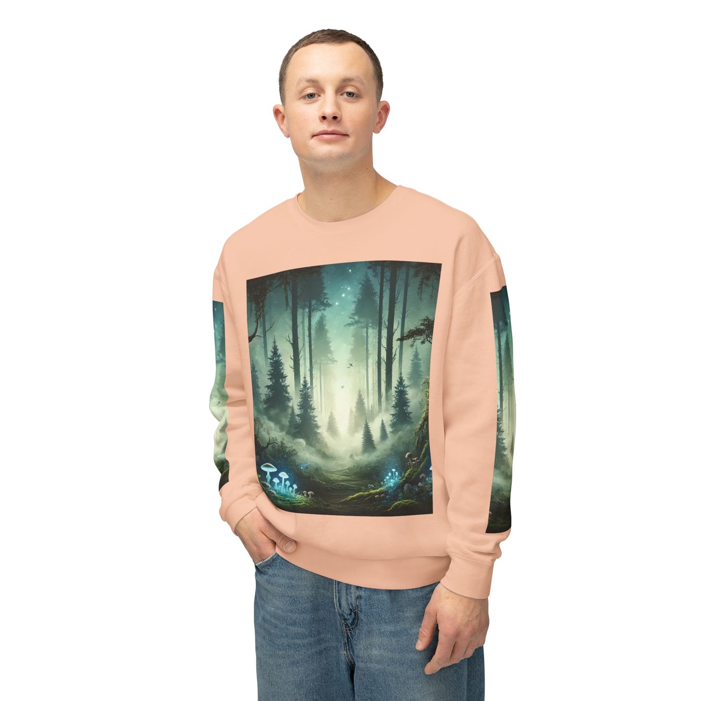 Unisex Lightweight Crewneck Sweatshirt