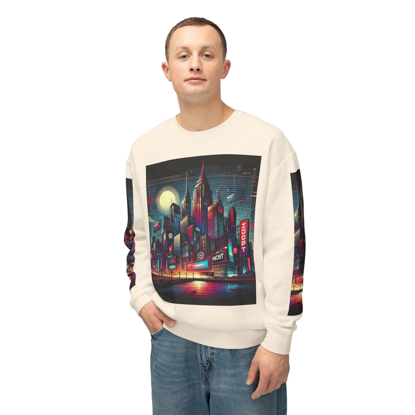 Unisex Lightweight Crewneck Sweatshirt