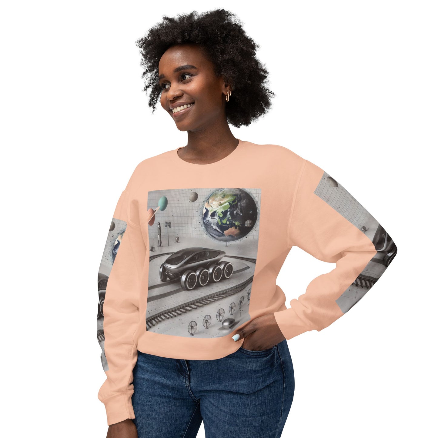 Unisex Lightweight Crewneck Sweatshirt