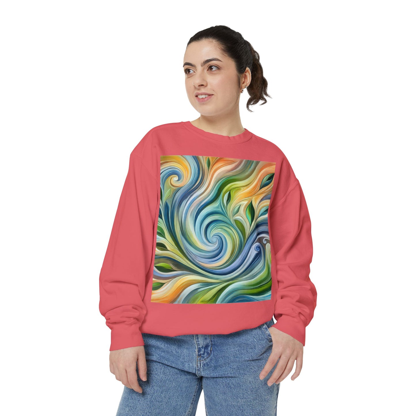 Unisex Garment-Dyed Sweatshirt