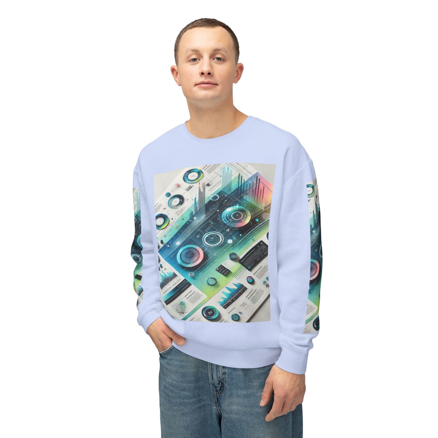 Unisex Lightweight Crewneck Sweatshirt