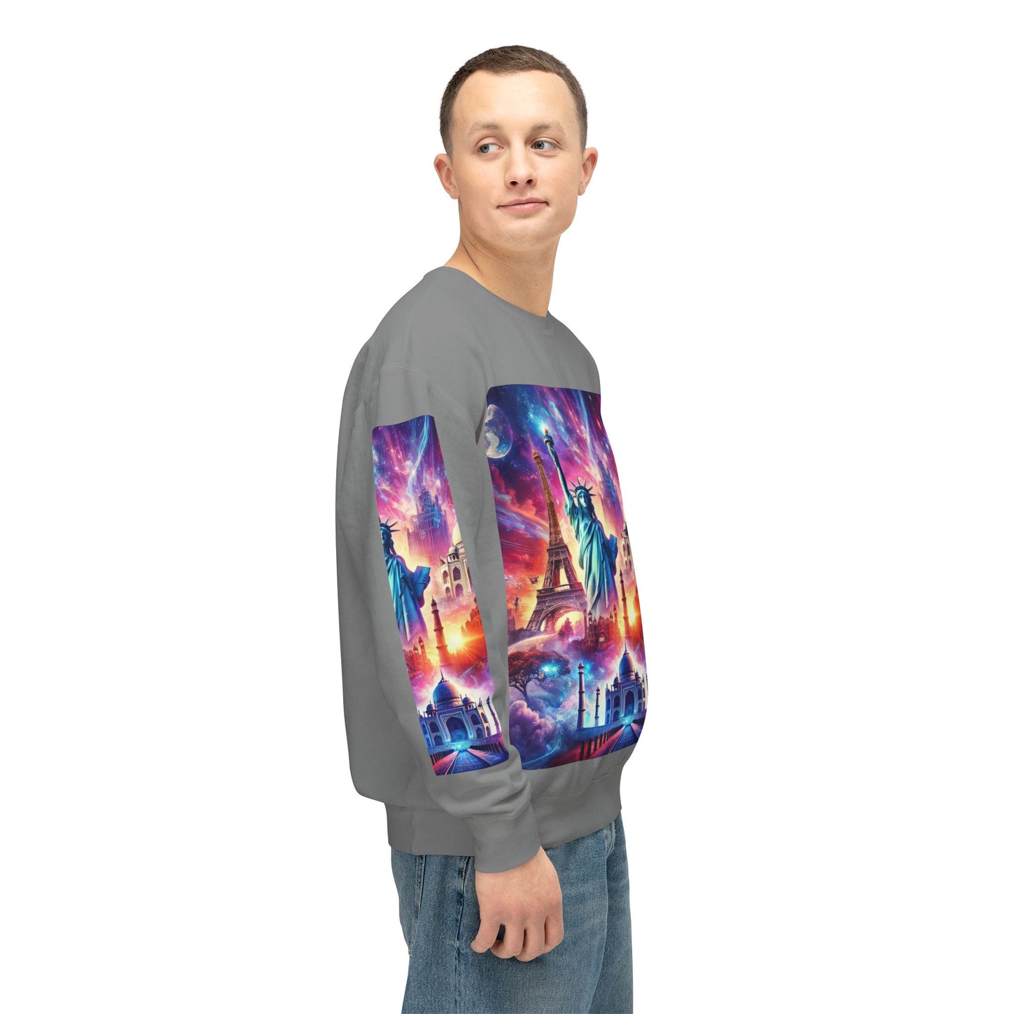 Unisex Lightweight Crewneck Sweatshirt